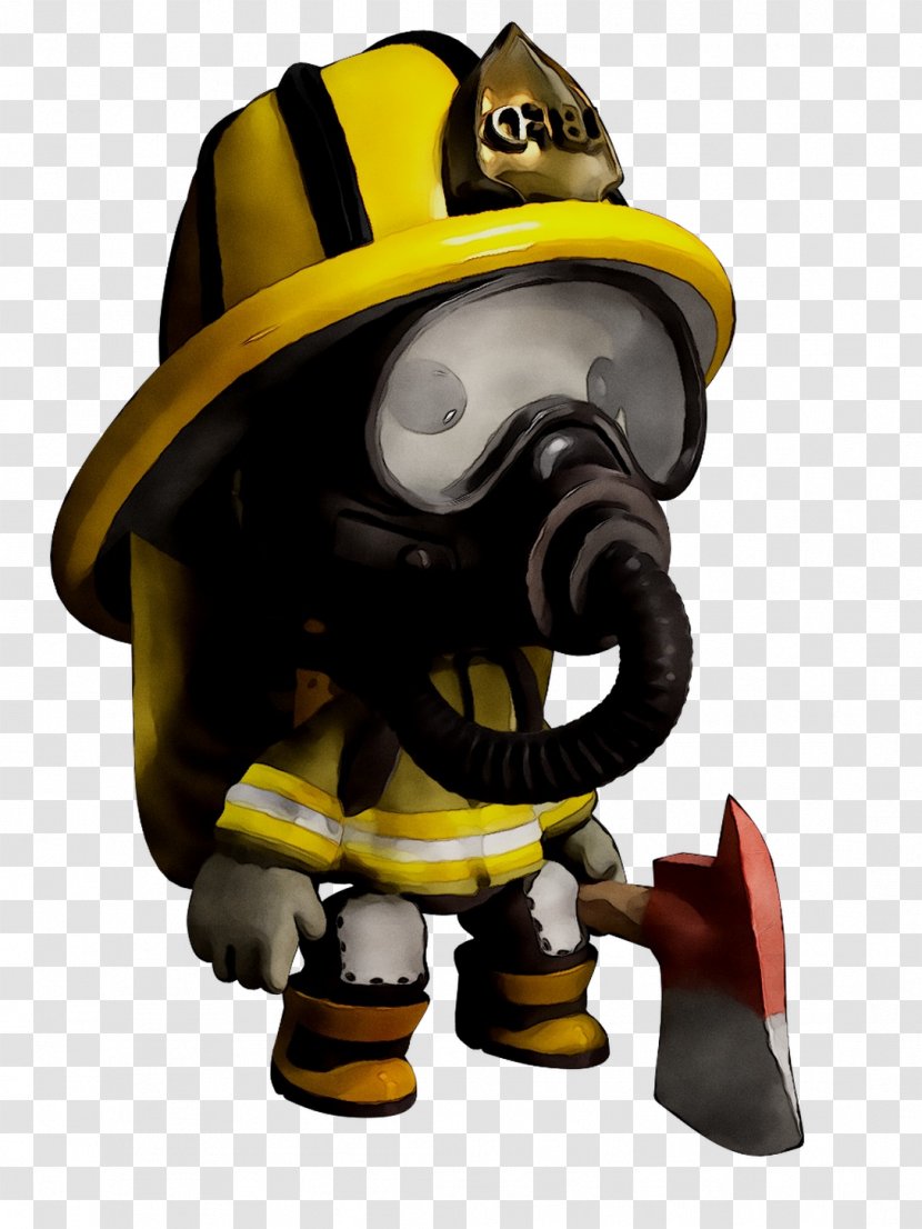 Hard Hats Yellow Helmet Animal Figurine - Cartoon - Action Figure Transparent PNG