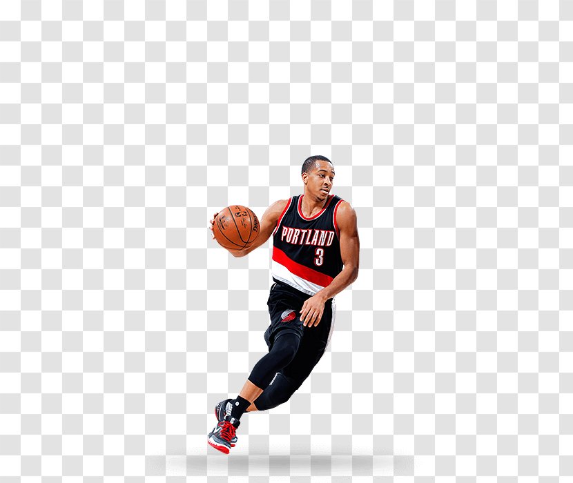 Basketball Moves Portland Trail Blazers Jersey Knee Transparent PNG