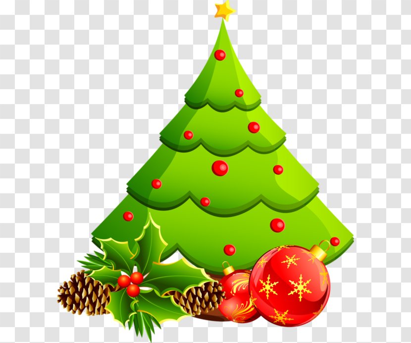 Christmas Tree - Holiday - Cartoon Transparent PNG