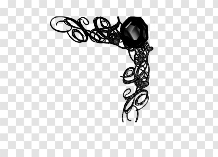 Gothic Art Clip - Black And White Transparent PNG