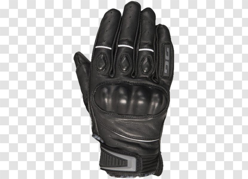 Cycling Glove Motorcycle Personal Protective Equipment Leather - Black Transparent PNG