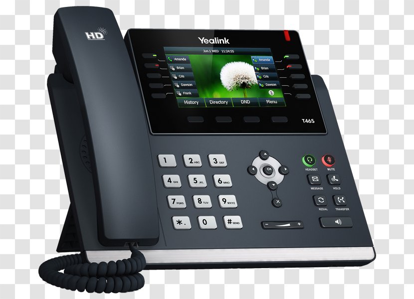 VoIP Phone Session Initiation Protocol Yealink SIP-T23G SIP-T46G SIP-T46S - Technology - Sip Transparent PNG