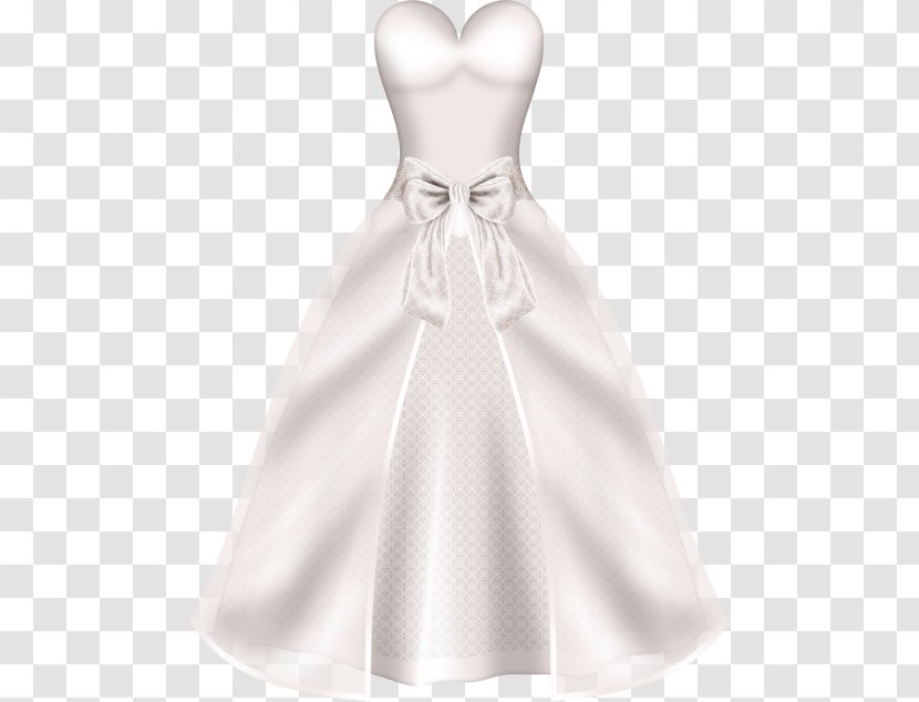 Wedding Dress Invitation Clothing - Gown Transparent PNG