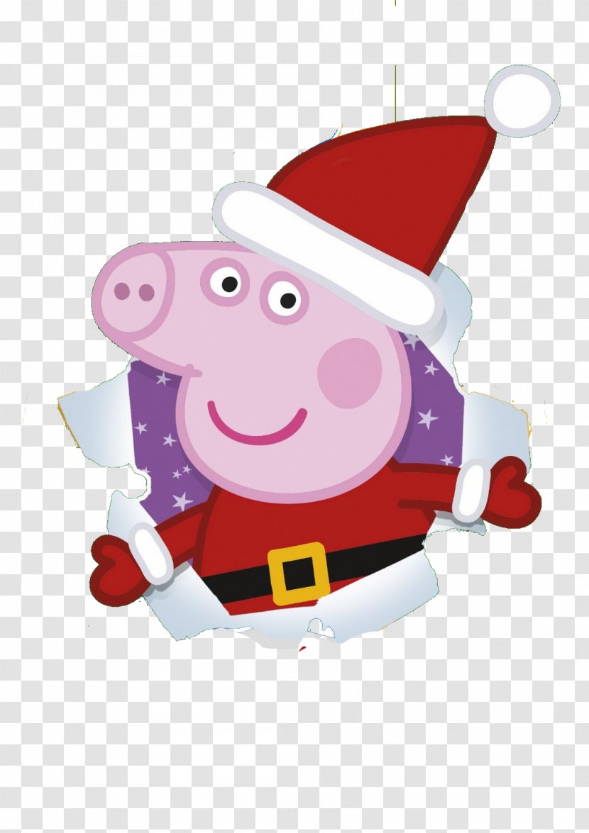 Mummy Pig Christmas Card DVD Twelve Days Of - PEPPA PIG Transparent PNG