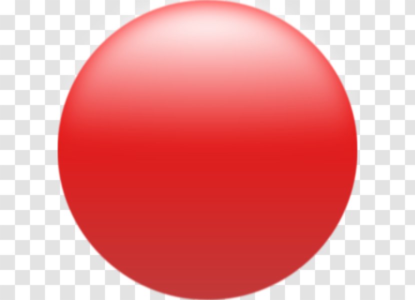 Red Circle Clip Art - Sphere - High Quality Glossy Ball Cliparts For Free! Transparent PNG