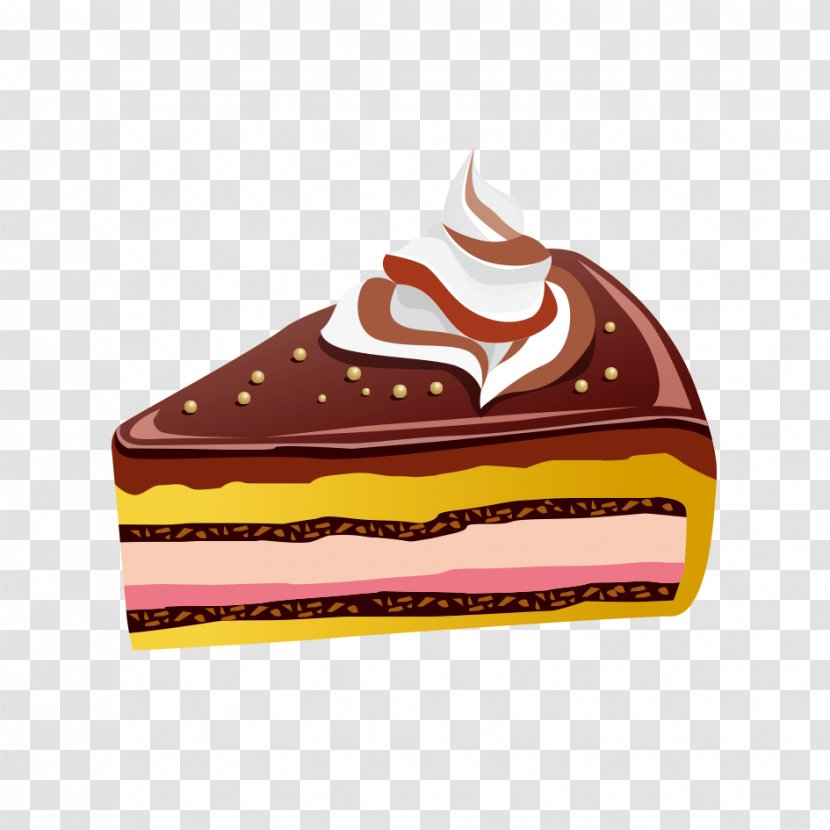 Cupcake Chocolate Cake Euclidean Vector - Pastry Transparent PNG