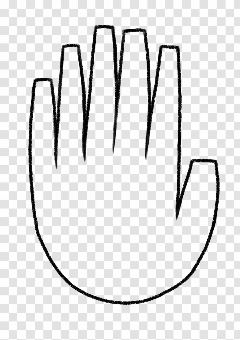 Finger Art Drawing Hand - Area - Middle Transparent PNG