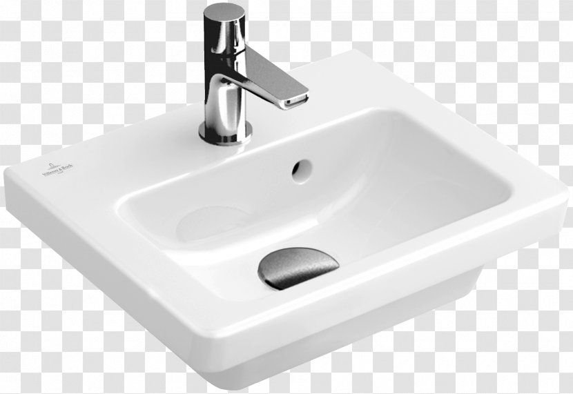 Villeroy & Boch Sink Bathroom Tap Piping And Plumbing Fitting - Product Design Transparent PNG