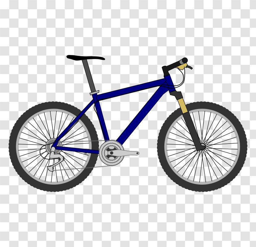 Bicycle Cycling Mountain Bike Clip Art - Accessory Transparent PNG