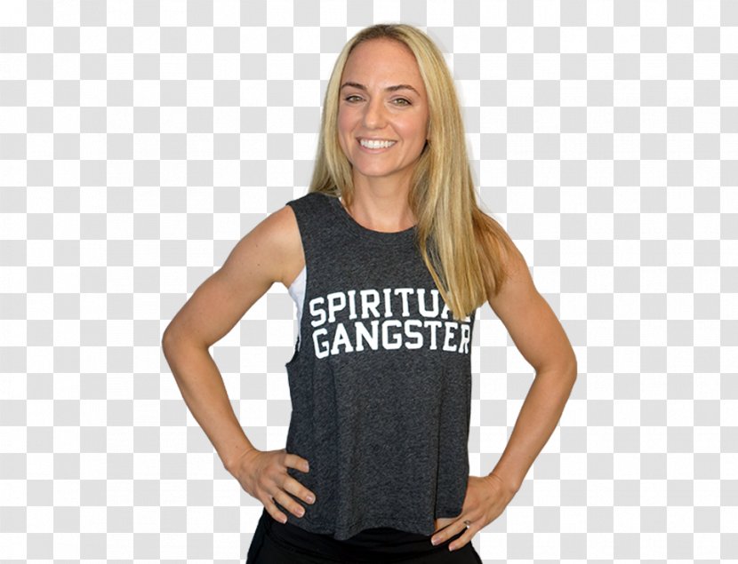 Kelly T-shirt Yoga Joint North Sleeveless Shirt Shoulder - Cartoon Transparent PNG
