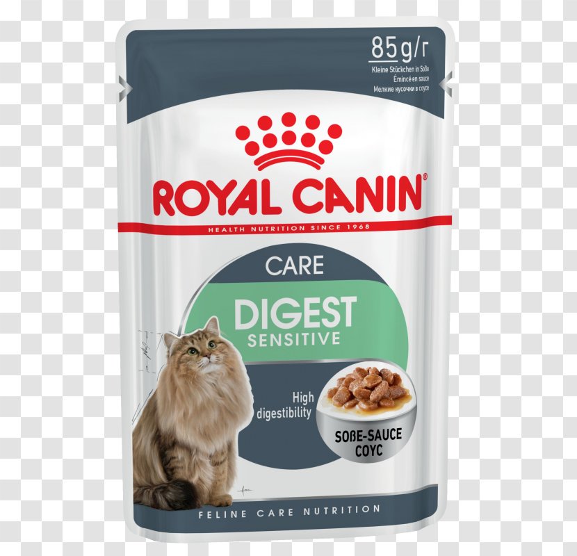 Cat Food Dog Kitten Royal Canin Digest Sensitive Canned Transparent PNG