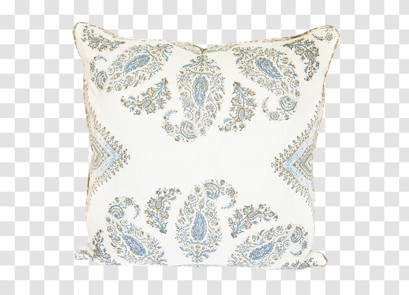 Paisley Throw Pillows Textile Upholstery - Design - Pillow Transparent PNG