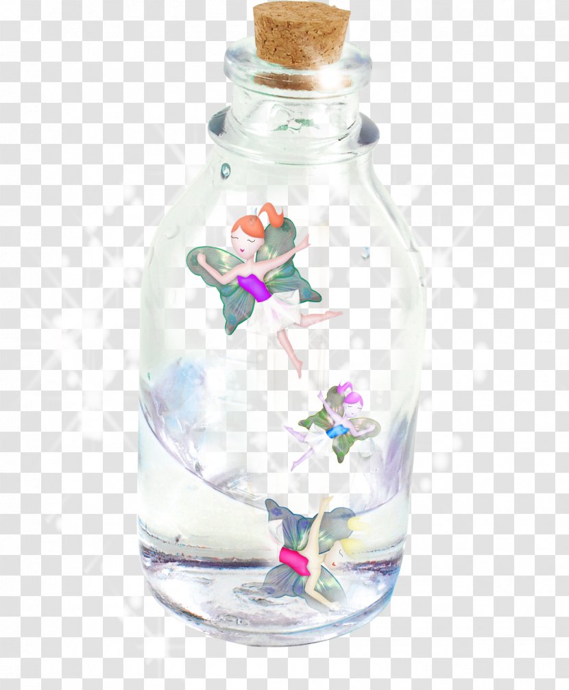 Bottle Cartoon - Drawing - Creative Drift Bottles Transparent PNG