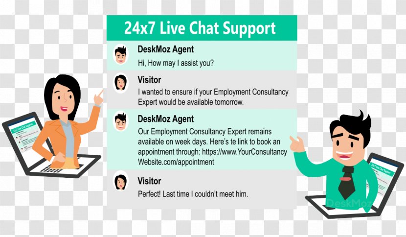 LiveChat Online Chat Customer Service Conversation - Writing - 24x7 Transparent PNG