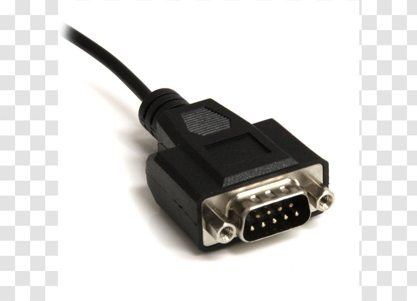 Serial Cable Adapter RS-232 Port USB - Electrical Connector Transparent PNG