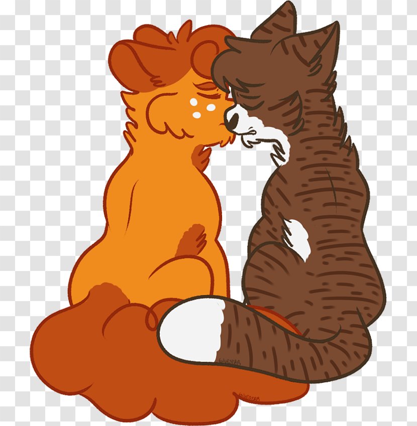 Leafpool Whiskers Cat Squirrelflight Warriors - Art Transparent PNG