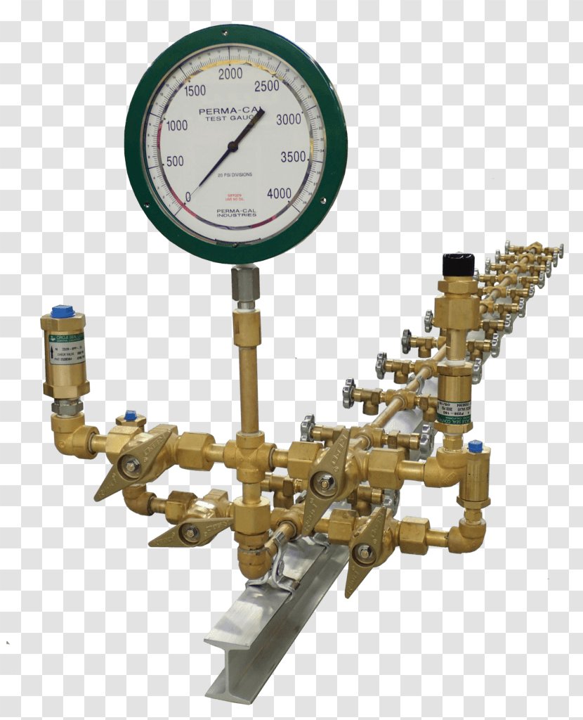 Cryogenics Gas Manifold Pressure Cylinder - Medical Supply Valve Transparent PNG