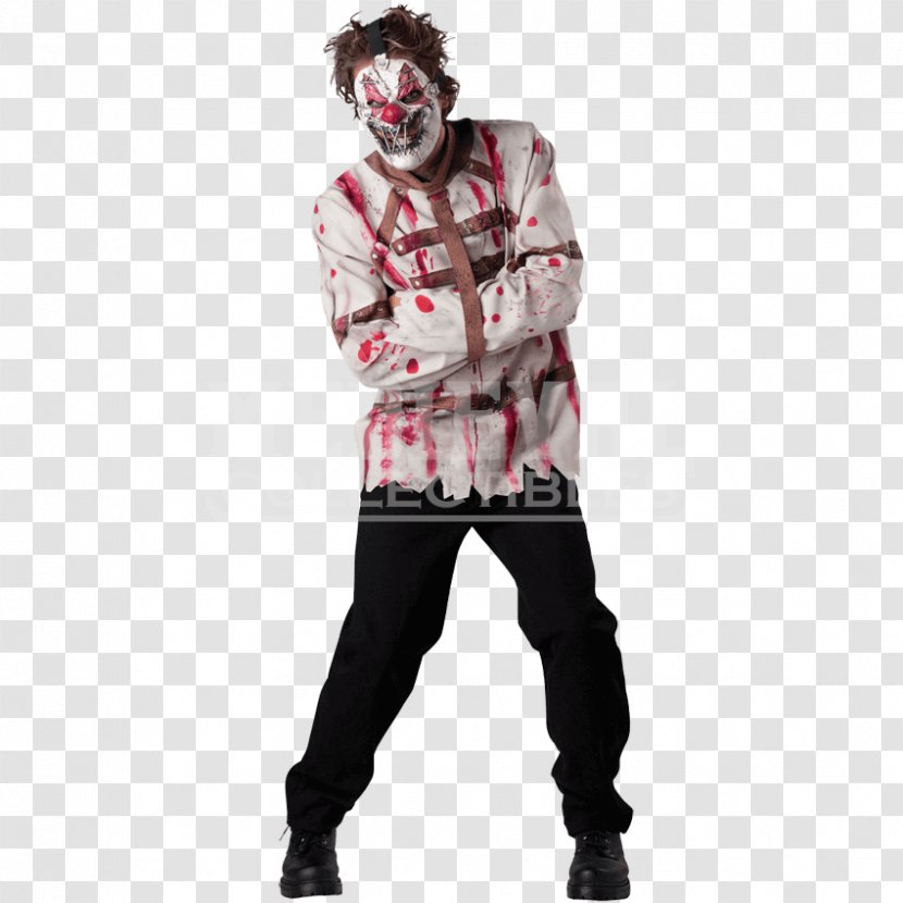It Evil Clown Halloween Costume - Fictional Character Transparent PNG