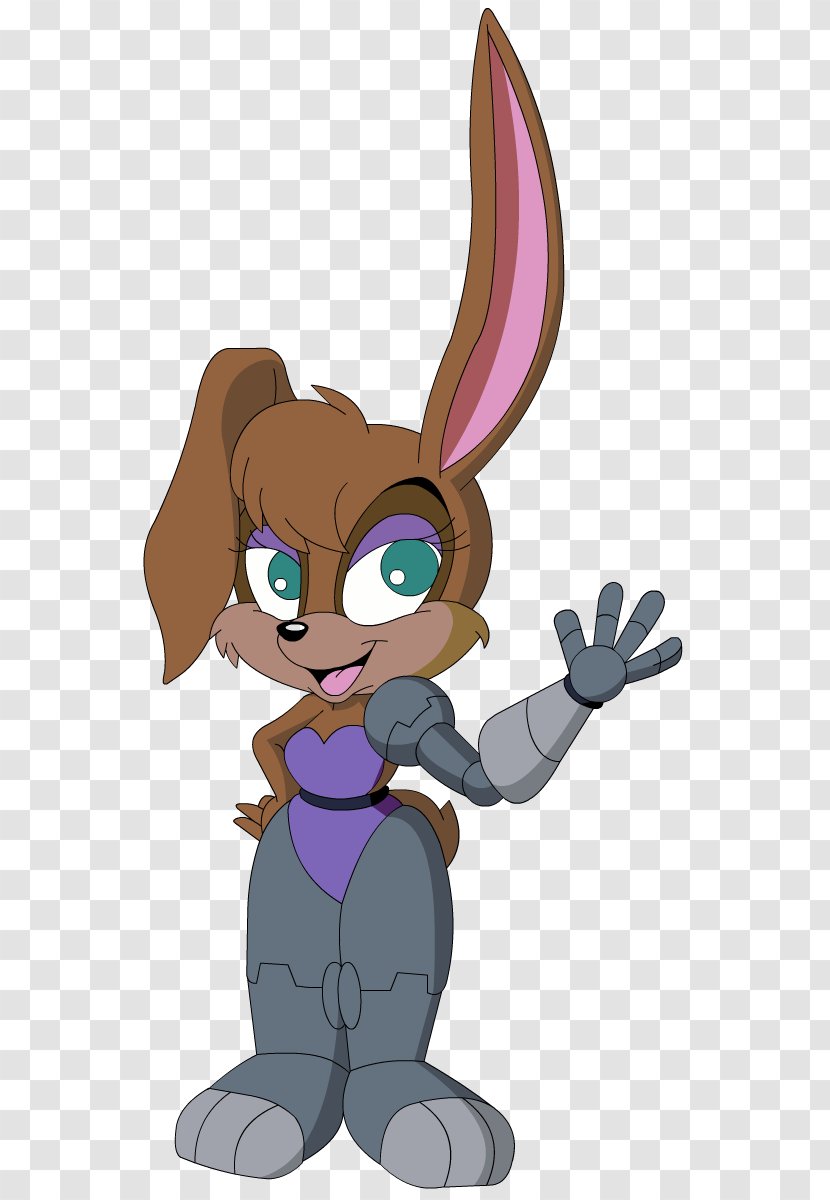 Rabbit Princess Sally Acorn Sonic The Hedgehog Silver Archie Comics - Christine Cavanaugh Transparent PNG
