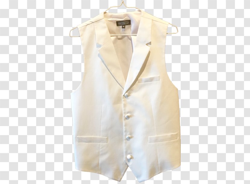 Gilets Sleeve Blouse Formal Wear Button - Vest - Fashion Waistcoat Transparent PNG