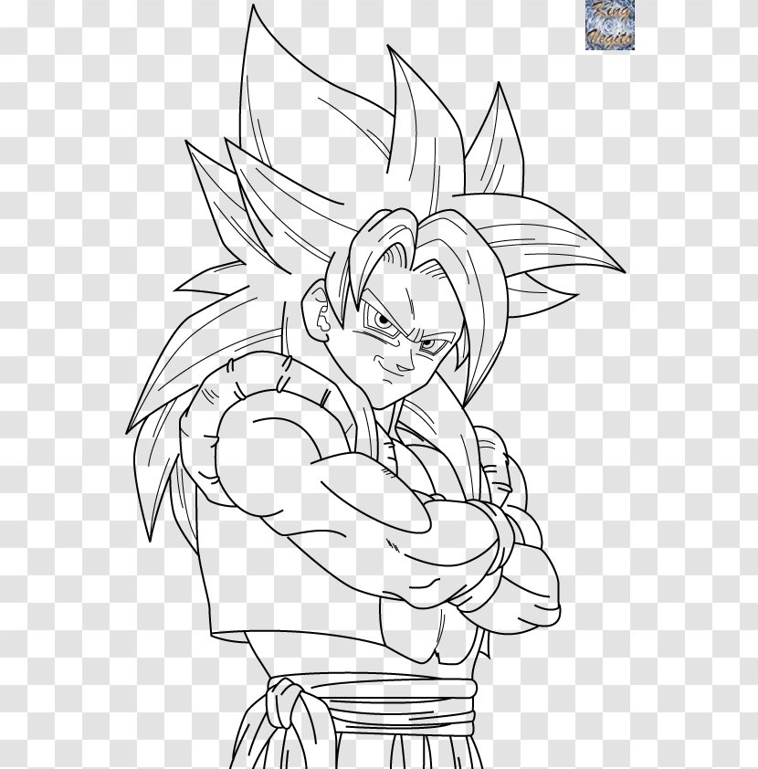 Goku Gogeta Vegeta Cell Drawing - Saiyan Transparent PNG