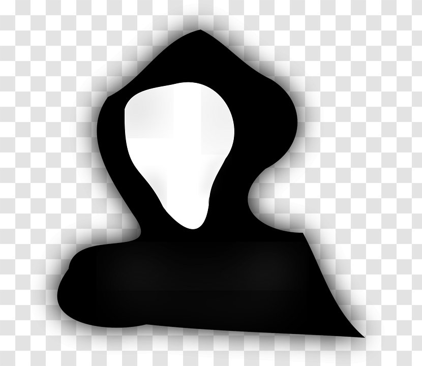 Hood Clip Art - Monochrome - Photography Transparent PNG