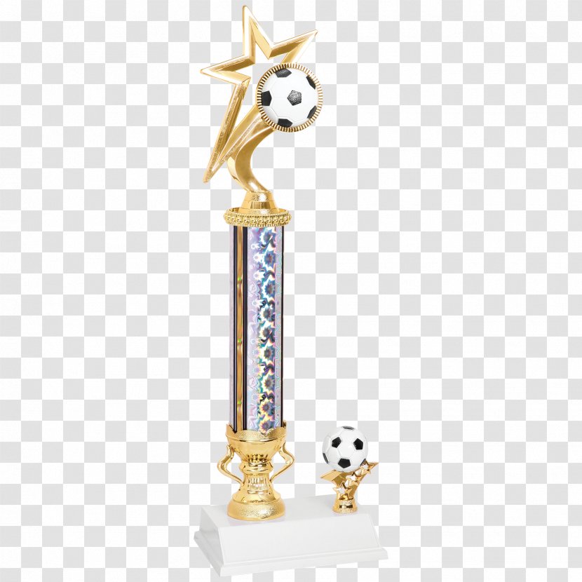 Trophy Award Sport Engraving Medium - Promotion - Soccer Transparent PNG