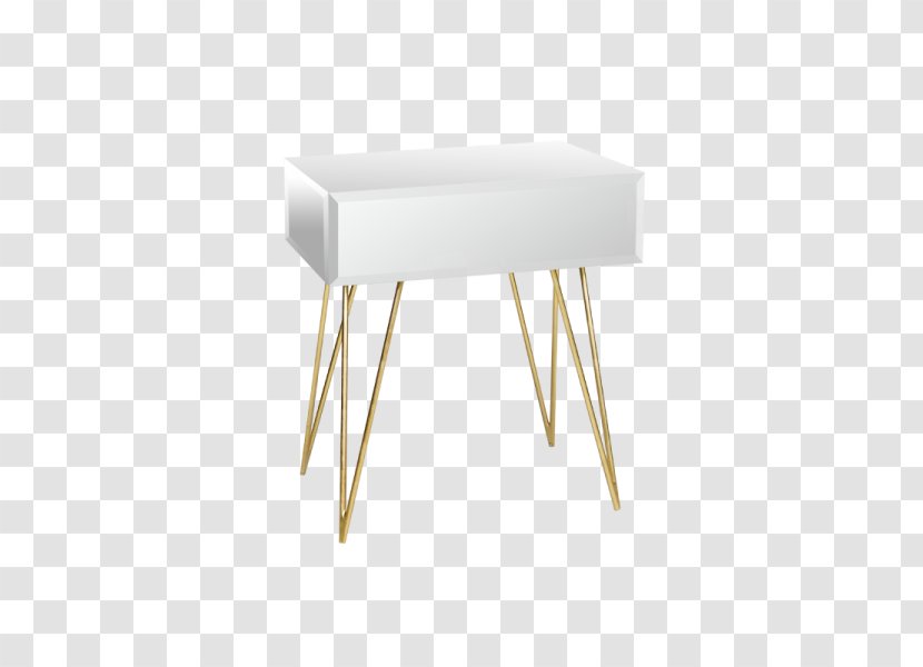 Bedside Tables Mirror Drawer Buffets & Sideboards - Flower - Gold Hairpin Transparent PNG