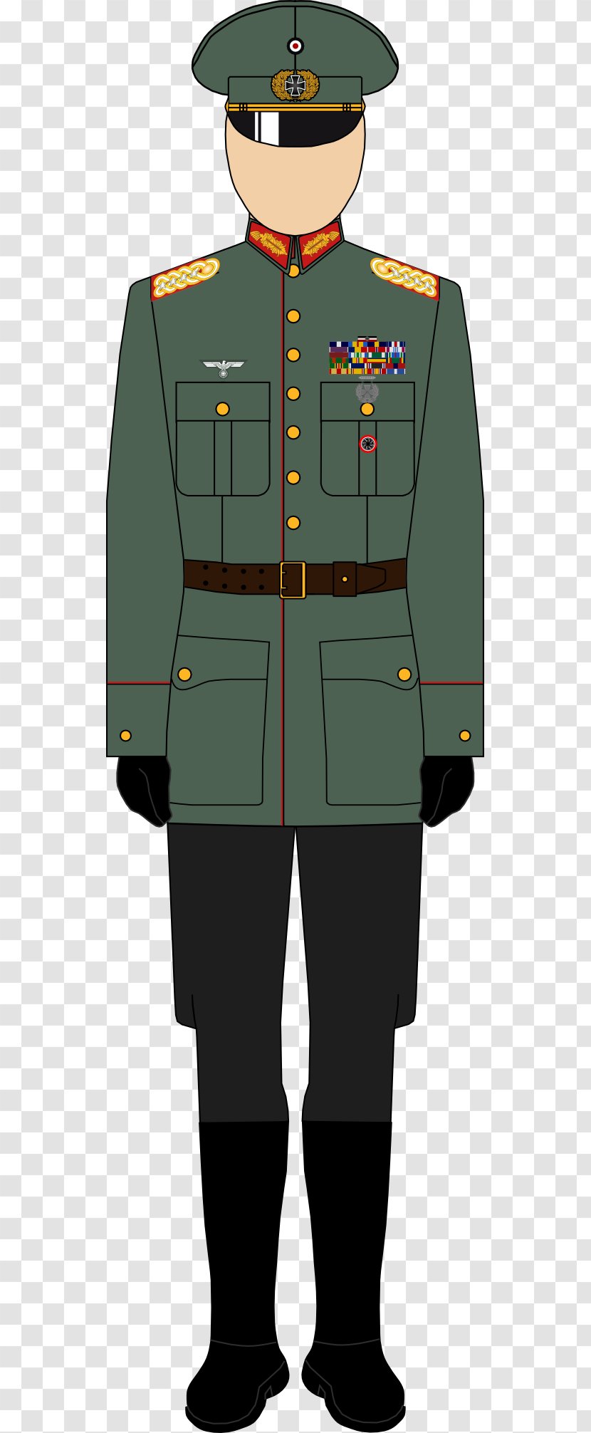 Military Uniform Army Officer Dress General Transparent PNG