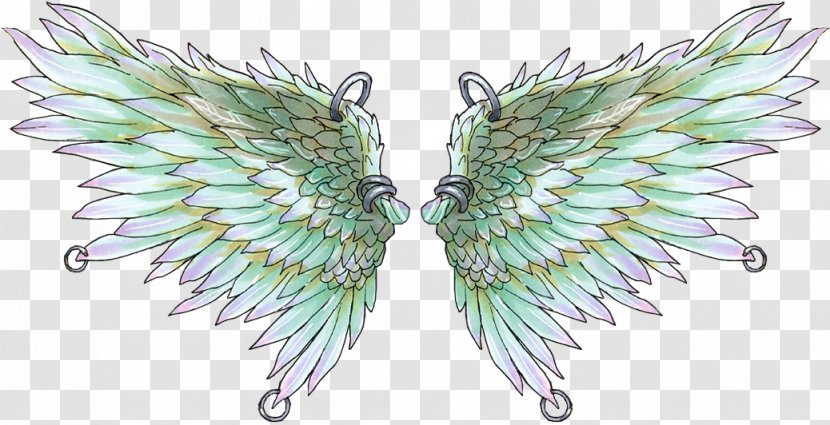 Drawing Angel Wing Art Buffalo - Feather Transparent PNG