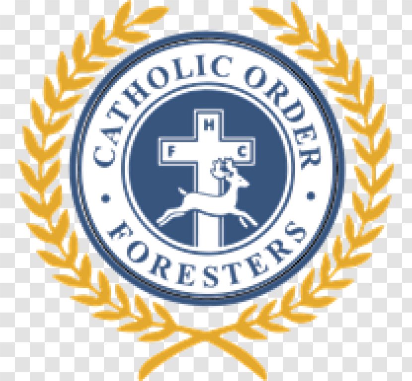 Catholic Order Of Foresters Catholicism Organization Knights Columbus Christian Church - Symbol - Emblem Transparent PNG