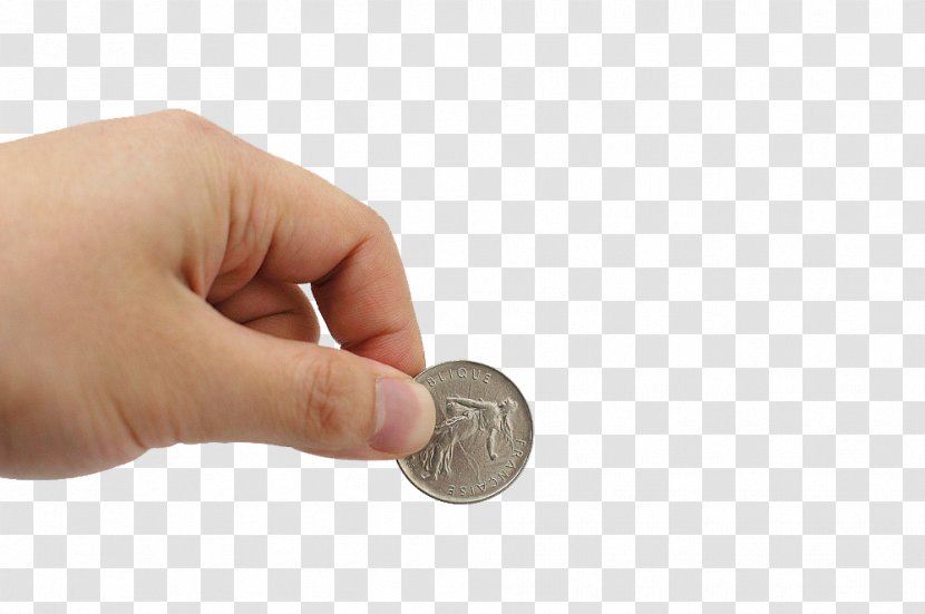 Coin Hand Gesture - Web Design Transparent PNG