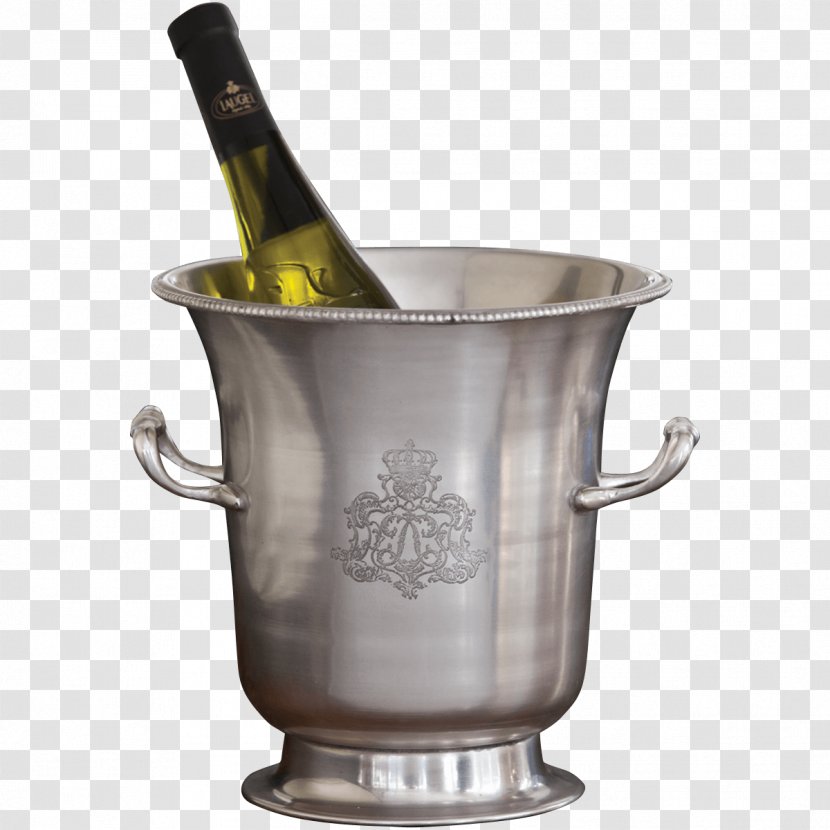 Champagne Bucket Sparkling Wine Handle - Drinkware - Rice Transparent PNG