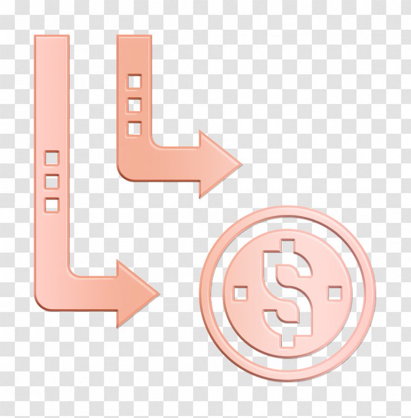 Investment Icon Business And Finance Icon Devaluation Icon Transparent PNG