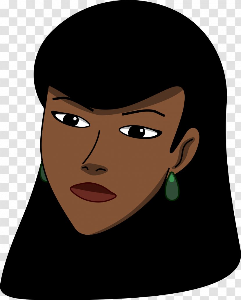 Woman Black Clip Art - Cartoon Transparent PNG