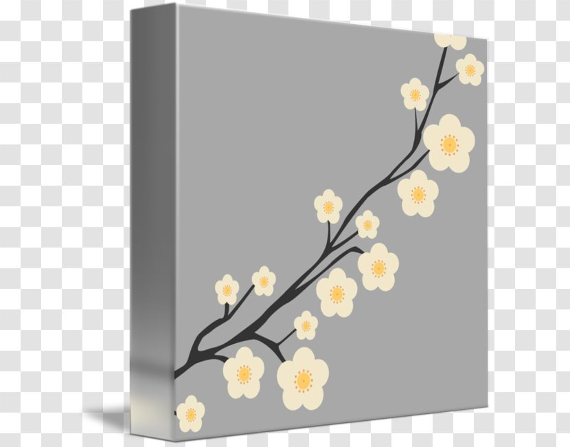 Flower Cherry Blossom Plant ST.AU.150 MIN.V.UNC.NR AD - Gray Flowers Transparent PNG