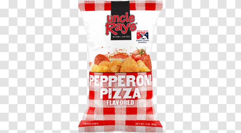 Pizza Junk Food Pretzel Flavor Uncle Ray's - Potato Chips Transparent PNG