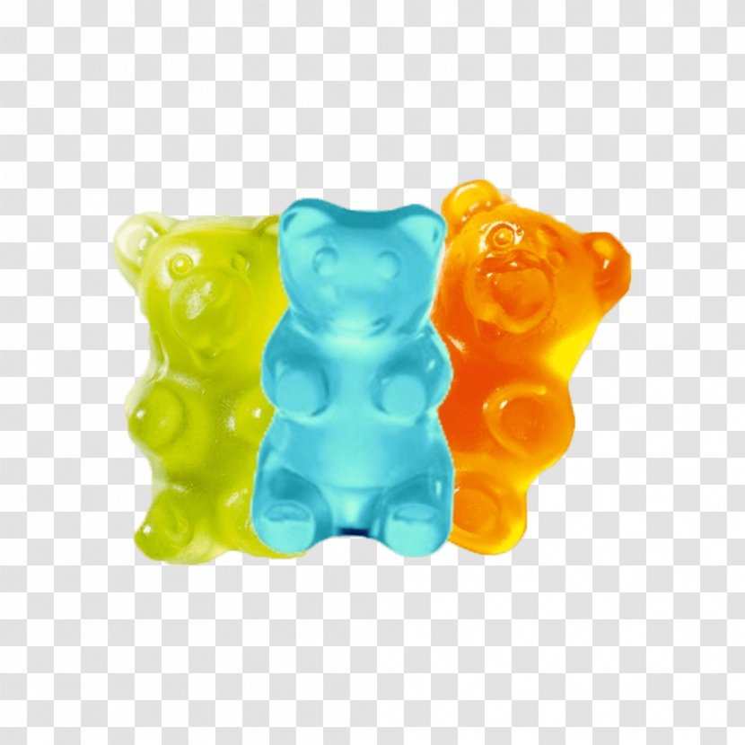 Gummy Bear Gummi Candy Cannabidiol Jelly Babies Vaporizer - Hash Oil - Cannabis Transparent PNG