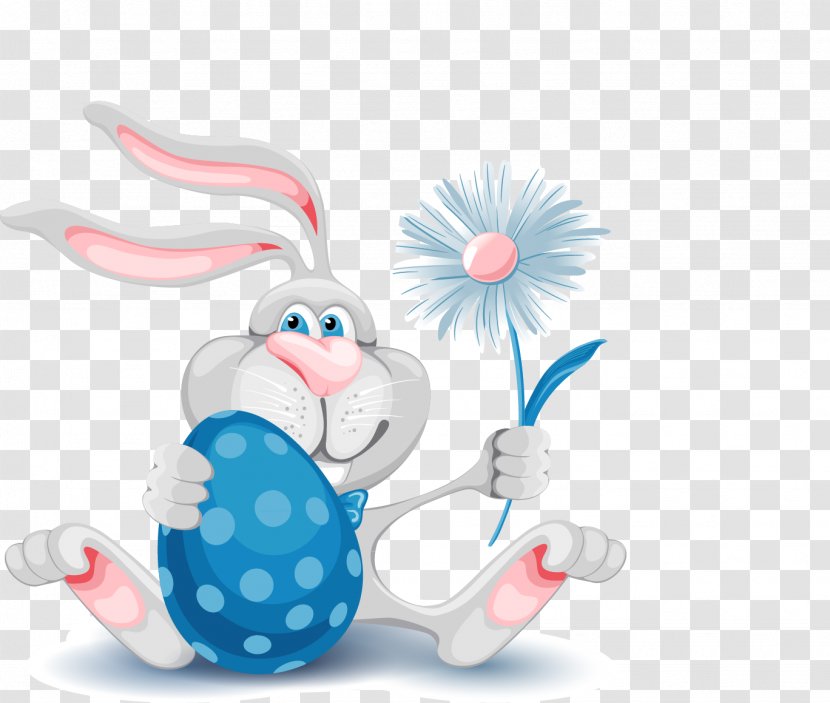 Easter Bunny Egg Wish - Dies Transparent PNG