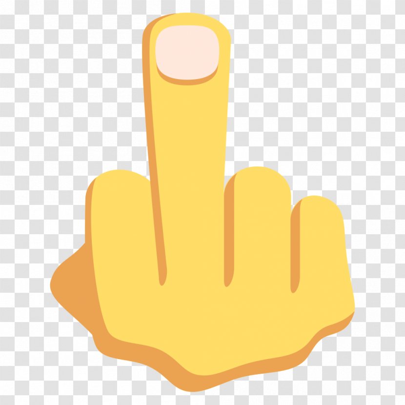 Emoji Domain Middle Finger The Transparent PNG