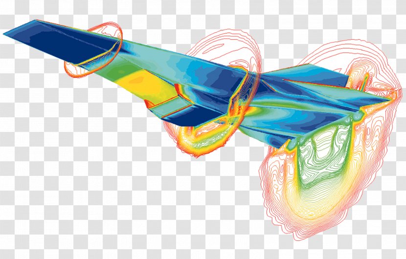 NASA X-43 Airplane Aircraft Boeing X-51 Computational Fluid Dynamics - Hypersonic Speed Transparent PNG