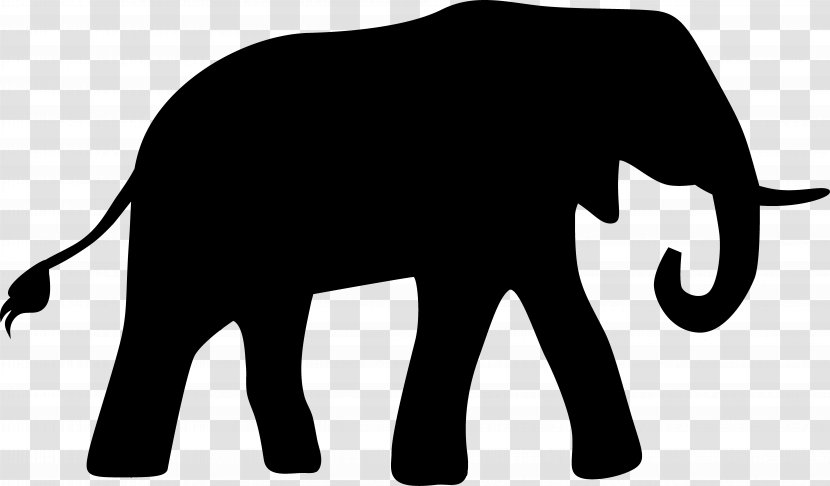 African Elephant Mammal Indian Cat Horse - Logo Transparent PNG