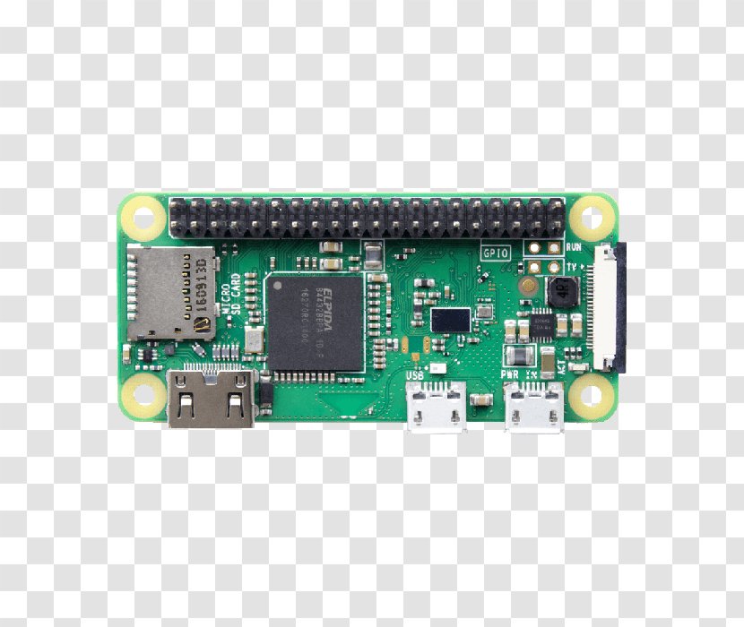 Microcontroller Raspberry Pi 3 Arduino Banana - Noobs - Robot Circuit Board Transparent PNG