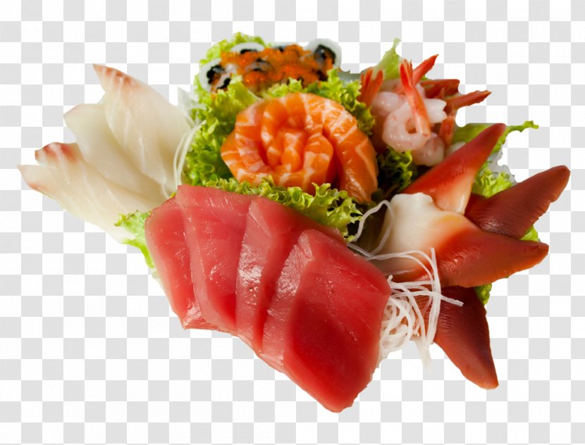 Sashimi Sushi Japanese Cuisine Sakana Makizushi Transparent PNG