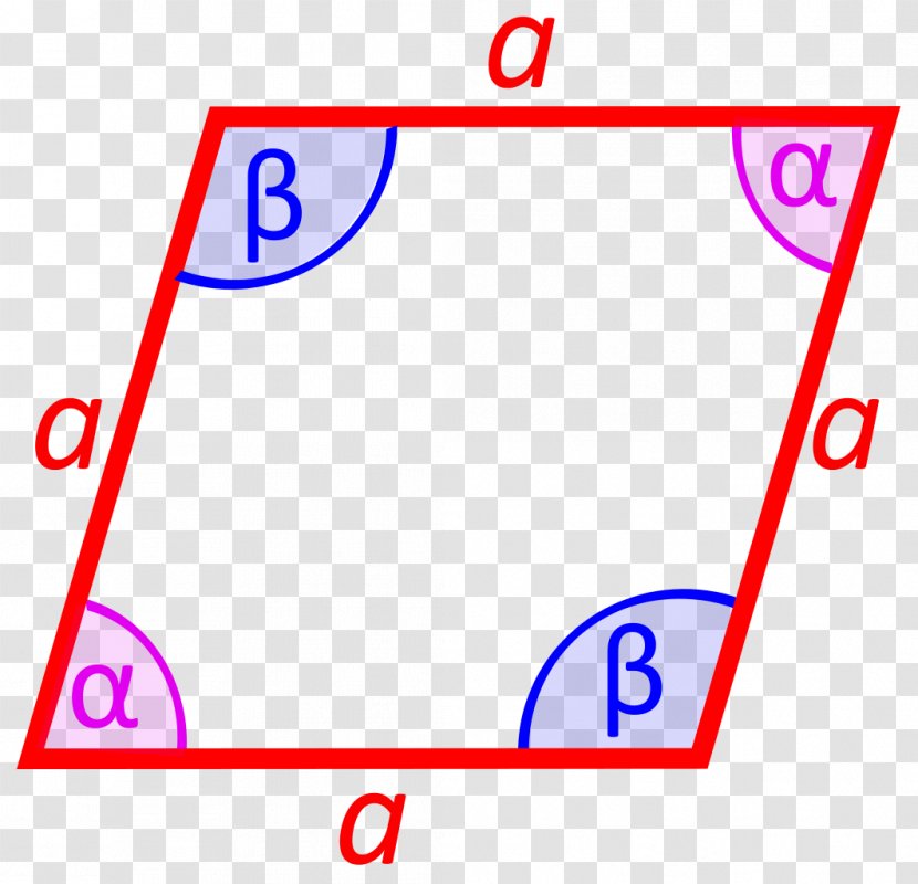 Angle Rhombus Rhomboid Parallelogram Square - File Size Transparent PNG