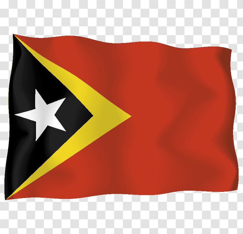 Flag Of East Timor Dili Jaco Island Lospalos - Red - Bendera Leste Transparent PNG
