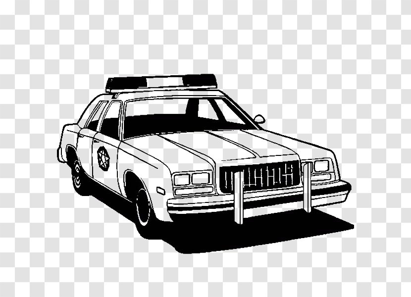 Police Car Coloring Book Luxury Vehicle - Truck Transparent PNG
