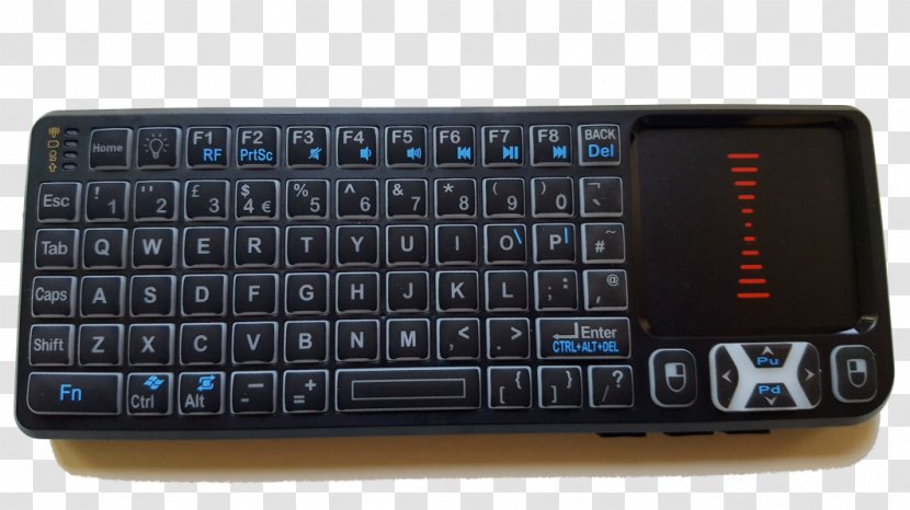 Computer Keyboard Numeric Keypads Space Bar Feature Phone Touchpad - Peripheral - Laptop Transparent PNG