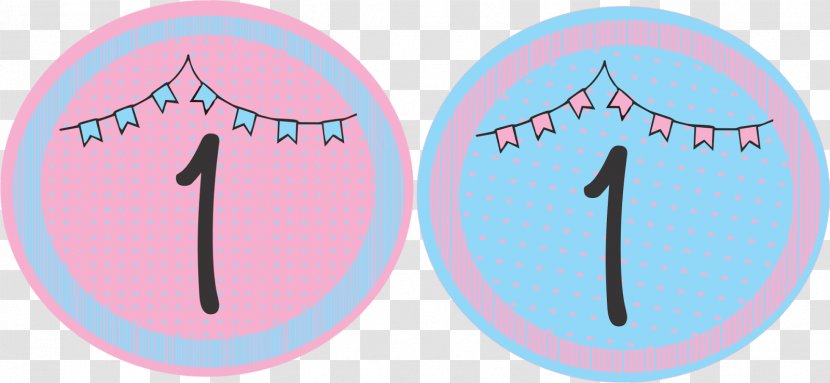 Circle Line Pattern - Pink M - Topper Transparent PNG