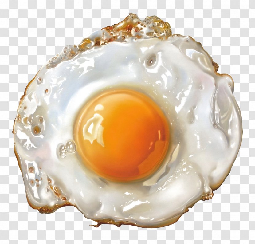Hamburger Painting Food Hyperrealism Art - Oil - Fried Egg Transparent PNG
